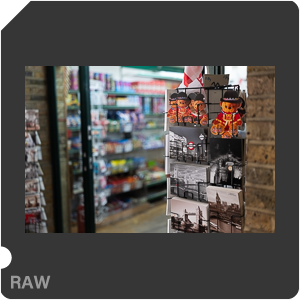 RAW sample