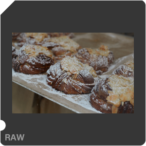 RAW sample