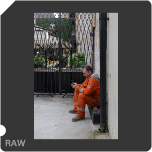 RAW sample