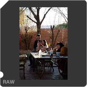 RAW sample