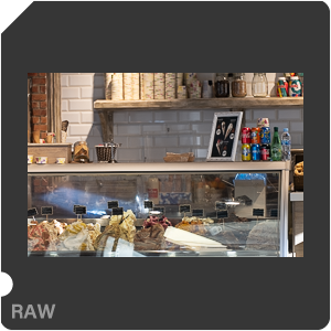 RAW sample