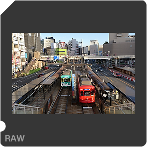 RAW sample