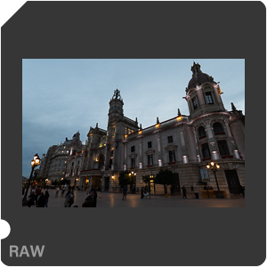 RAW sample