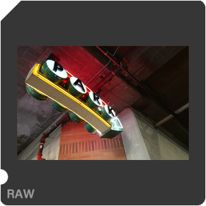 RAW sample