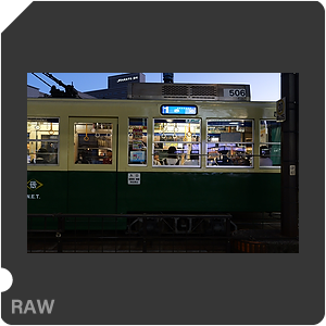 RAW sample
