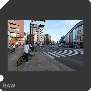 RAW sample