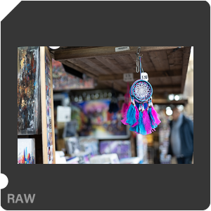 RAW sample