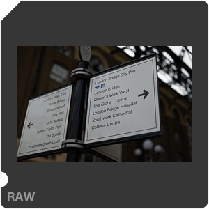 RAW sample
