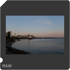 RAW sample