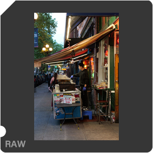 RAW sample