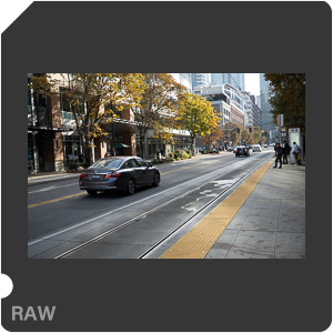 RAW sample