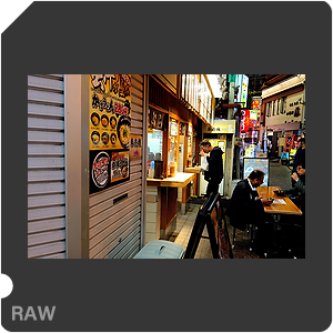 RAW sample