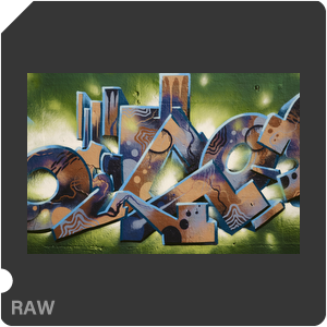 RAW sample