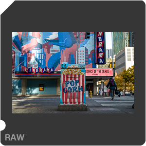 RAW sample