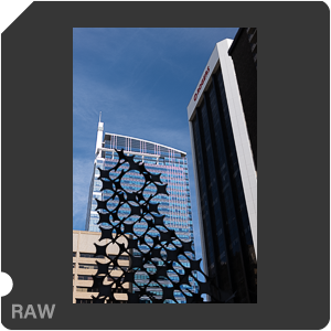 RAW sample