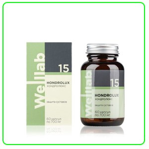 Комплекс хондропротекторов для защиты суставов Welllab HONDROLUX