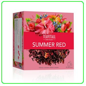 Чайный напиток Teavitall Anyday «Summer Red» от Гринвей — смотреть на сайте партнера
