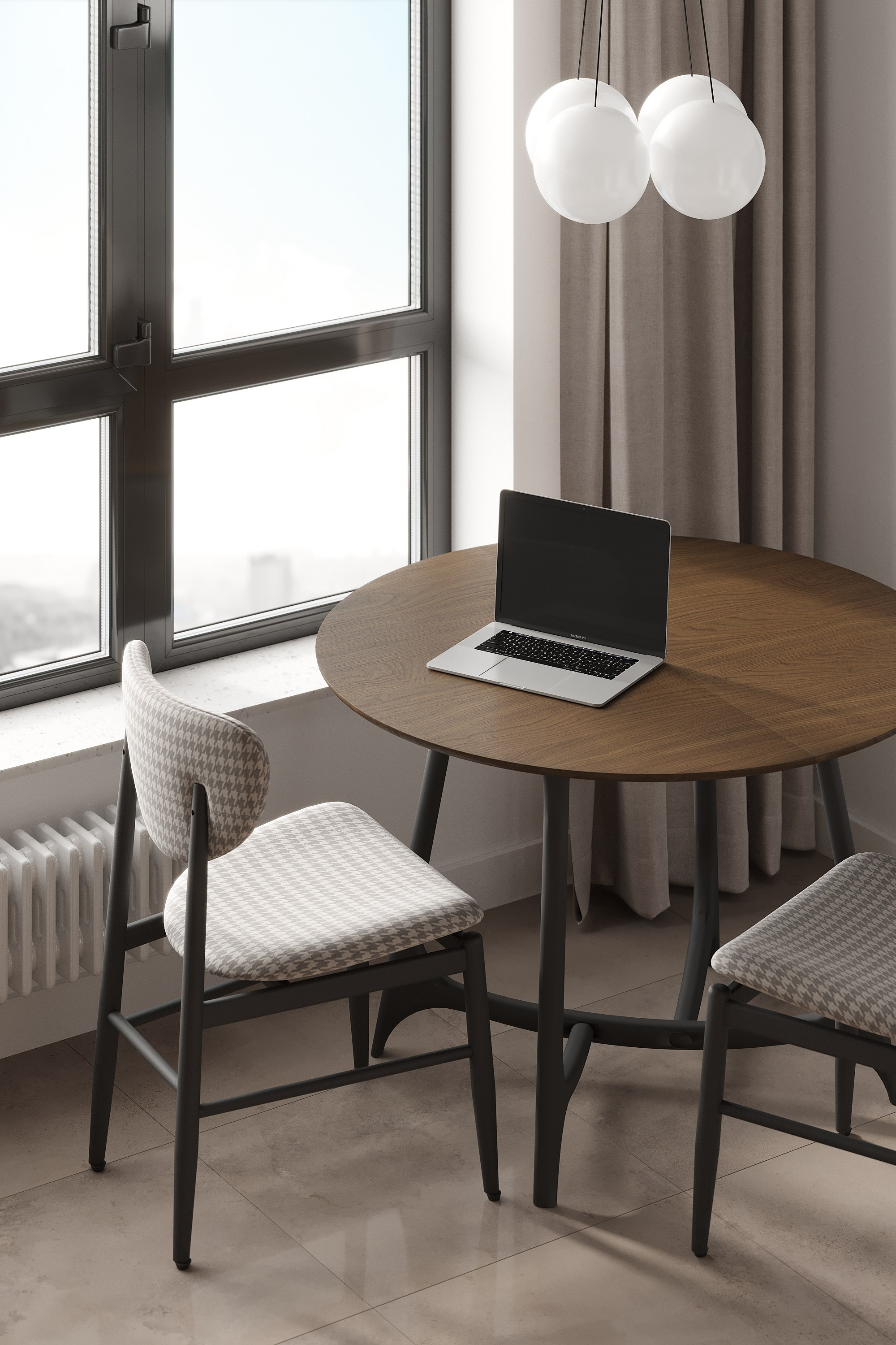 Визуализация интерьера маленькой квартиры