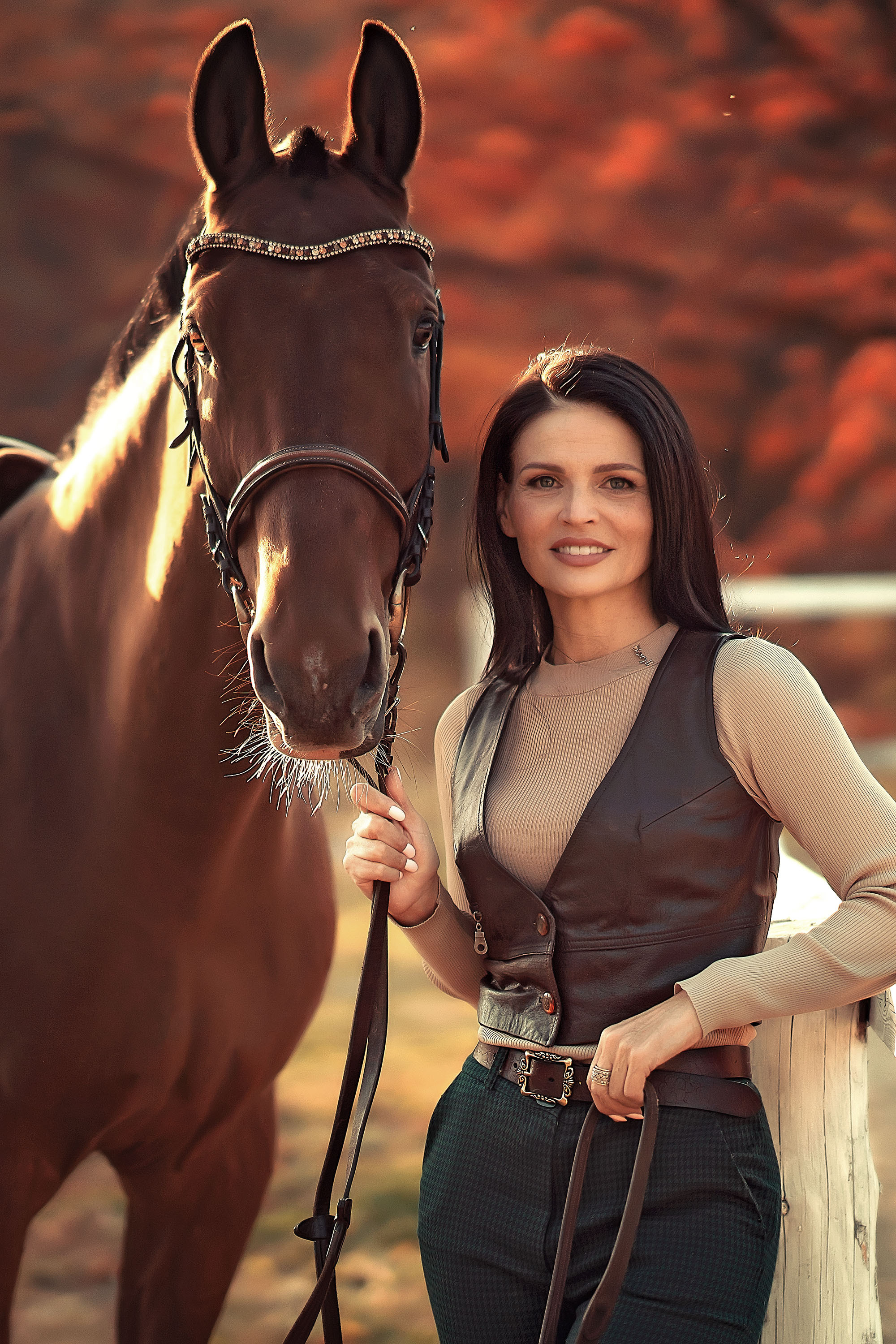 Фотосессии с лошадьми в Москве. Фотограф Кочнова Диана город Владивосток