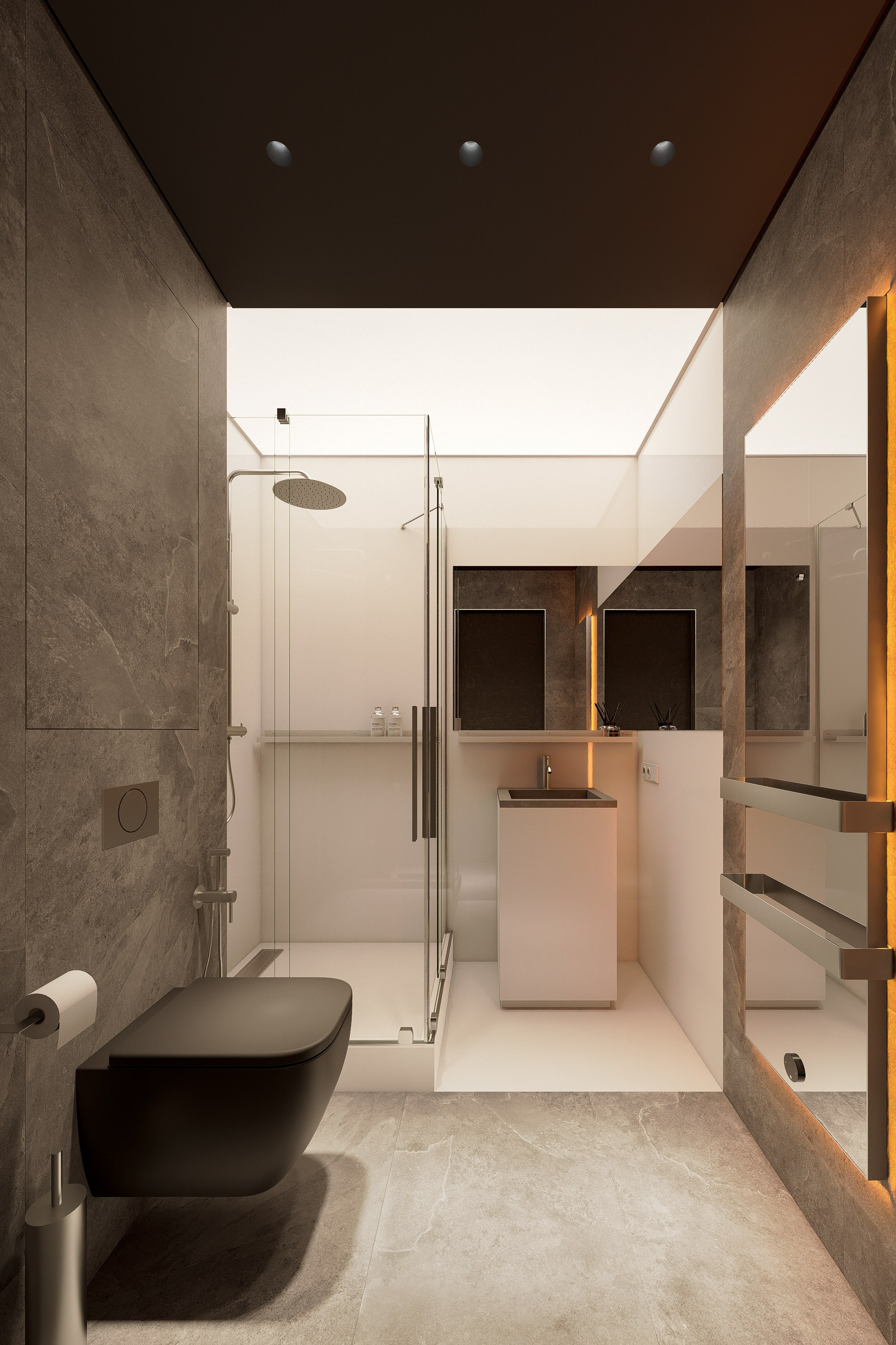 Квартира ЖК Полюса ЮГ 146. Архитектурно-дизайнерское бюро ROOMS