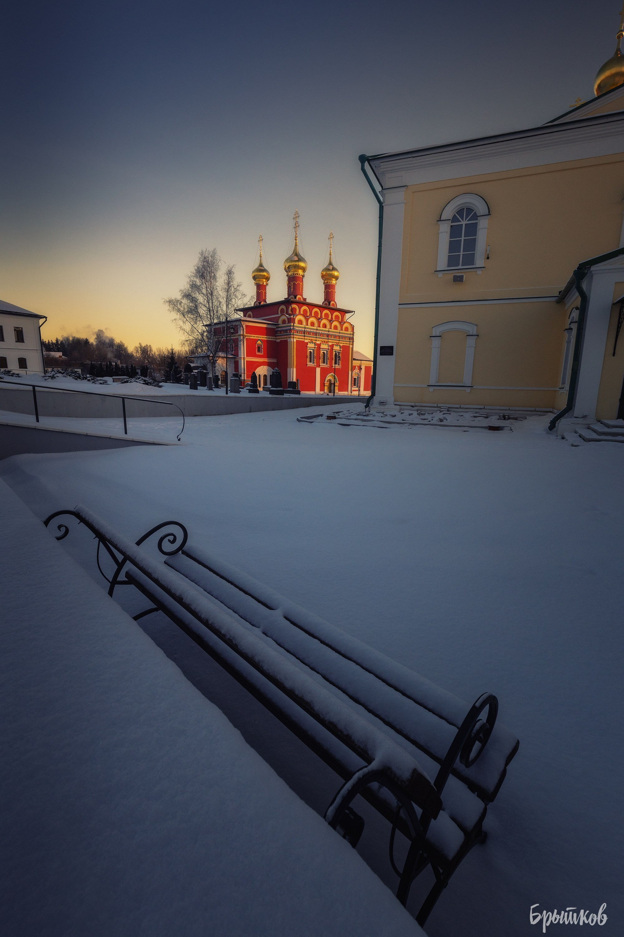 Спасо-Преображенский Белёвский мужской монастырь Брытков