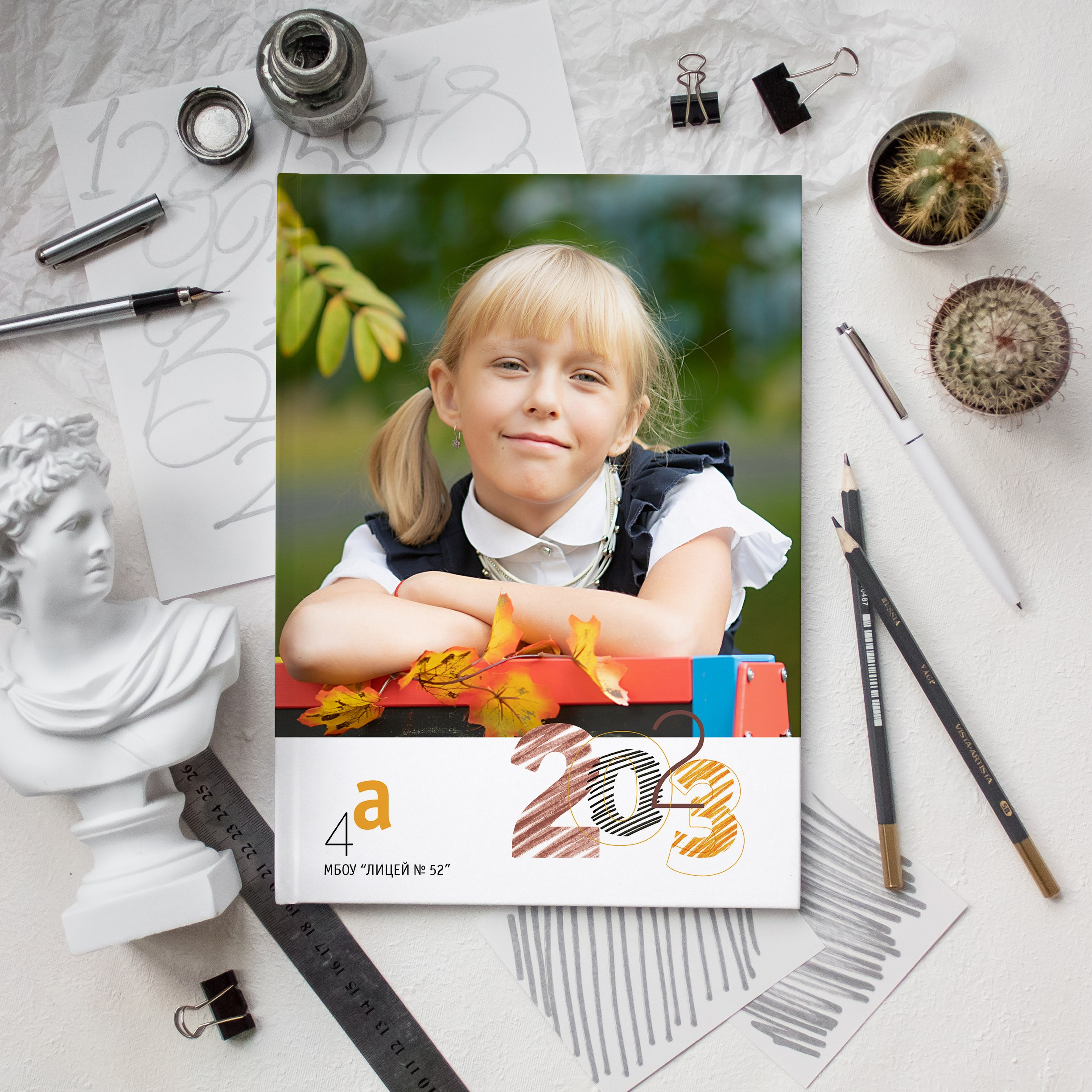 Выпускные альбомы для начальной школы — 4 класс, фотокниги 20×30. Выпускные альбомы для школ и детских садов — фотокниги и виньетки