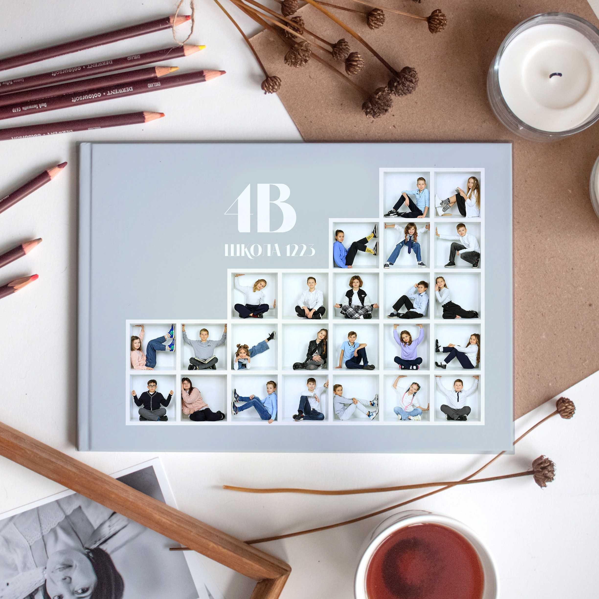 Выпускные альбомы для детского сада — фотокнига с виньеткой и групповыми фото. Выпускные альбомы для школ и детских садов — фотокниги и виньетки