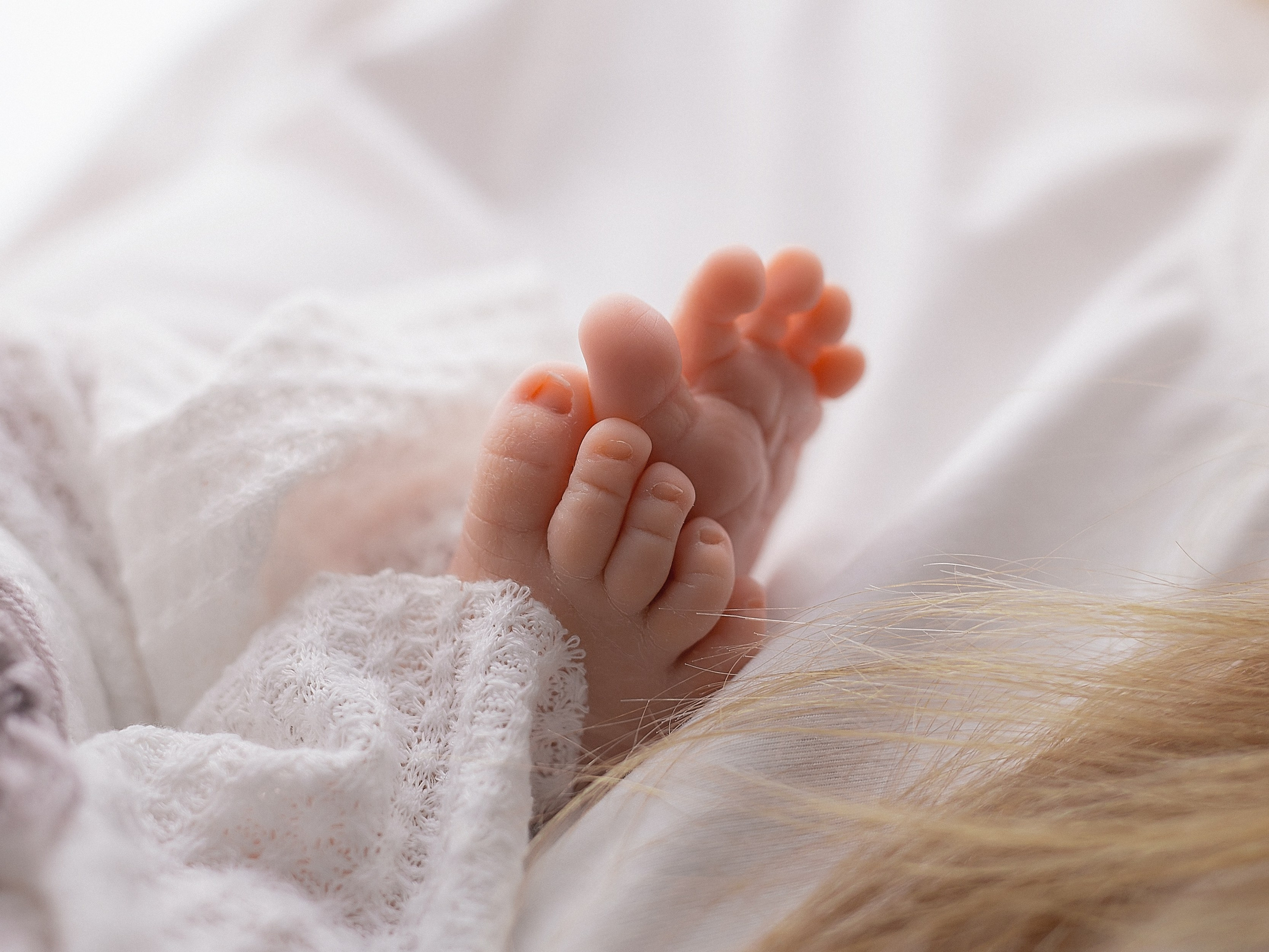 Нежная фотосессия для новорожденных в Перми 