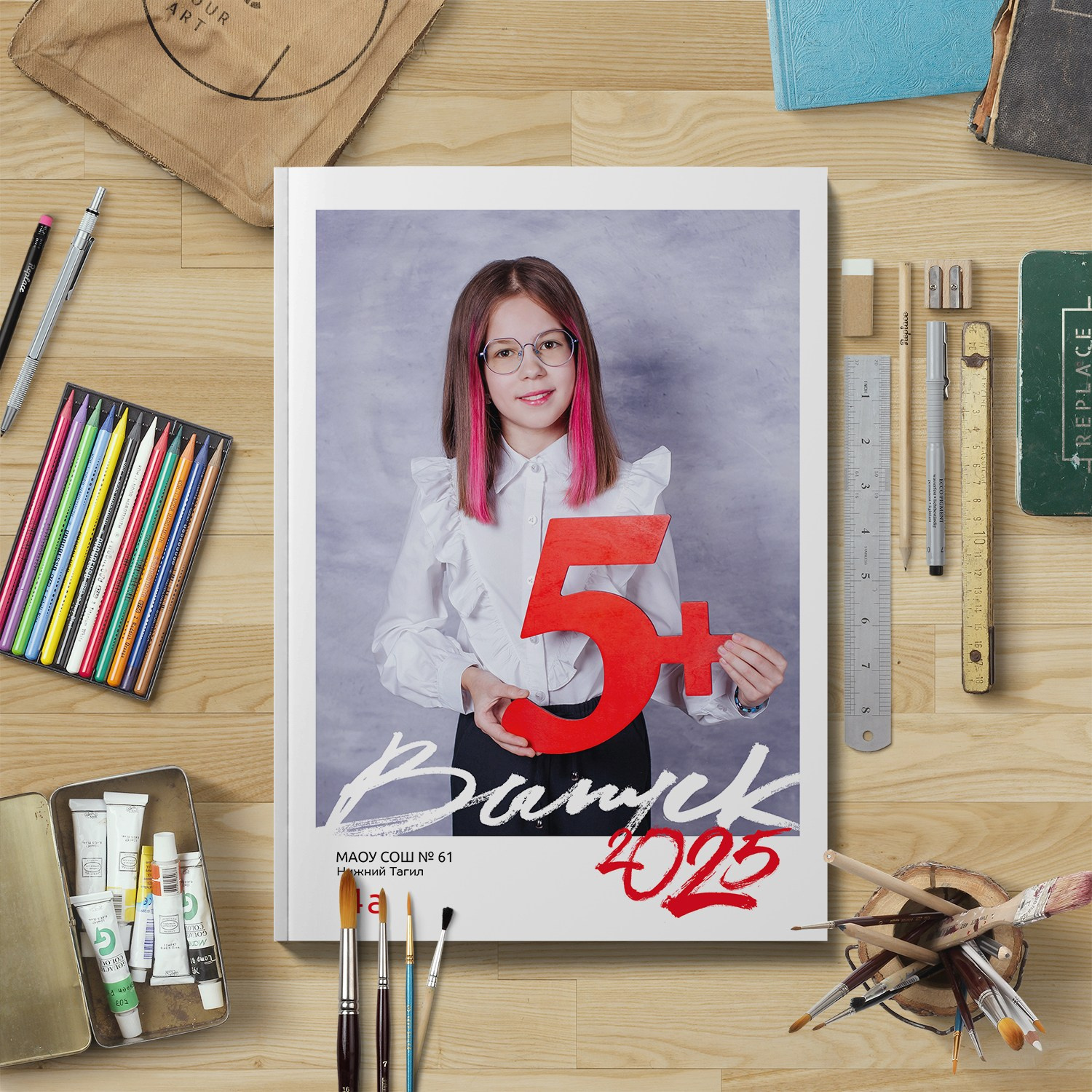Планшеты 4 класс. Ёжик в шапке. Выпускные альбомы. Нижний Тагил. Екатеринбург