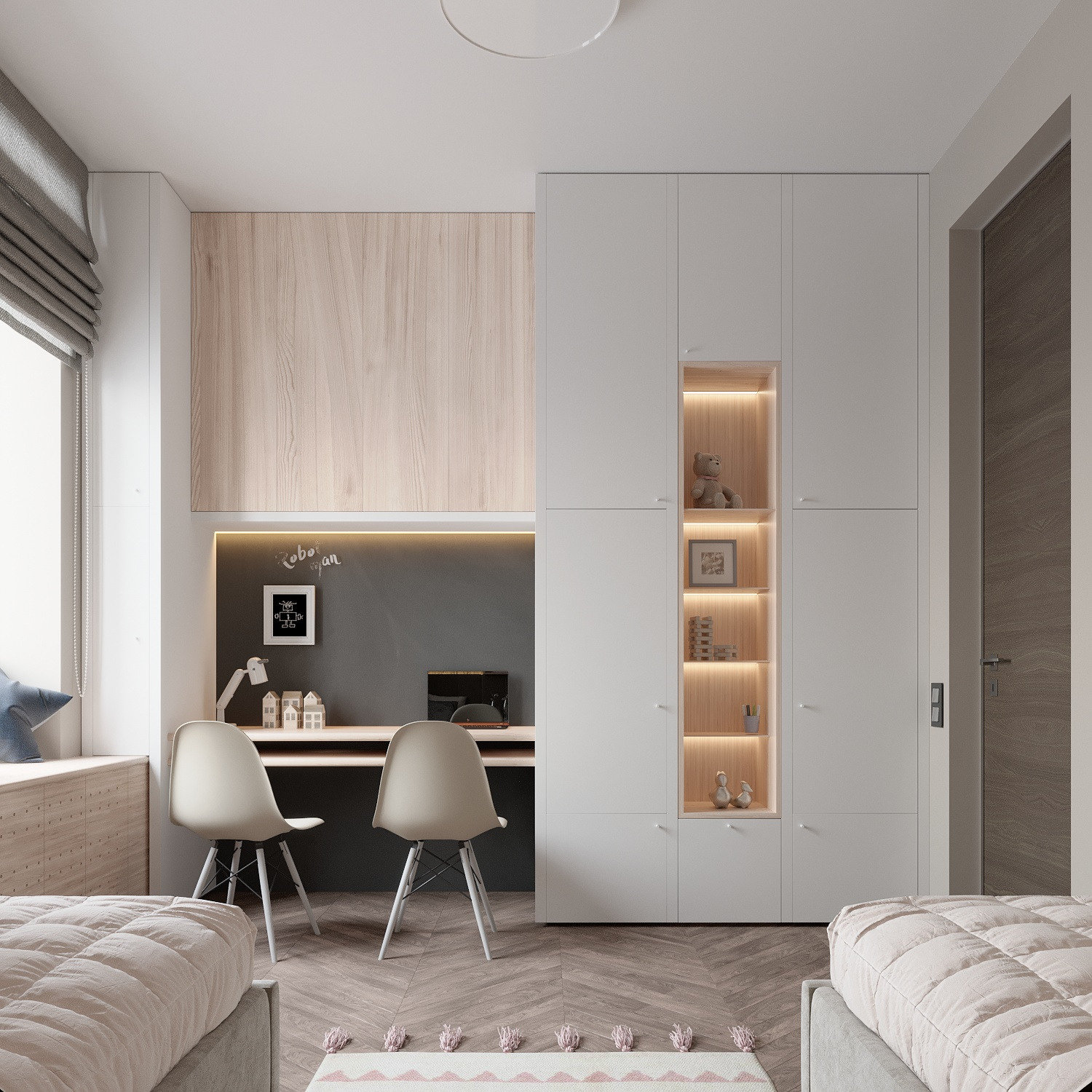 Квартира ЖК Графит Александр Селюжитский. Архитектурно-дизайнерское бюро ROOMS