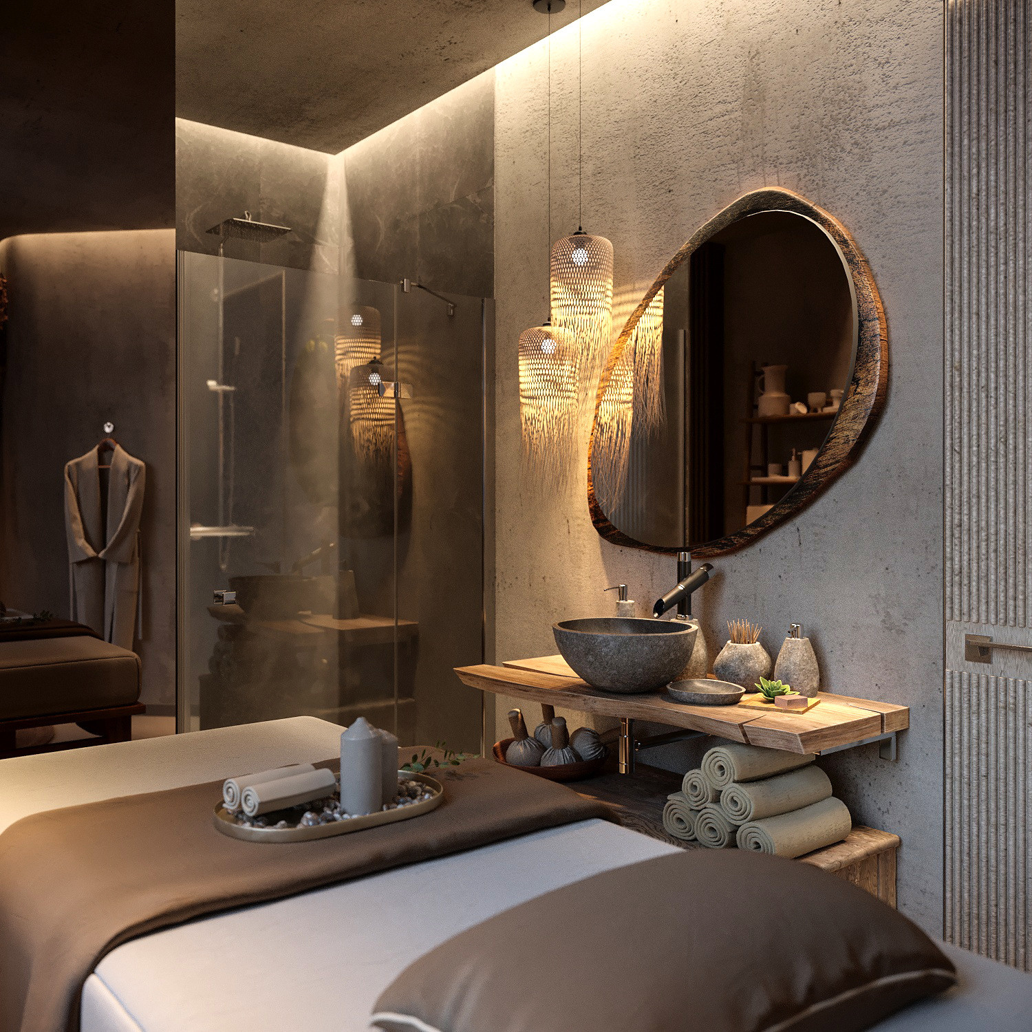 СПА салон Yaroo в г. Благовещенск. Архитектурно-дизайнерское бюро ROOMS