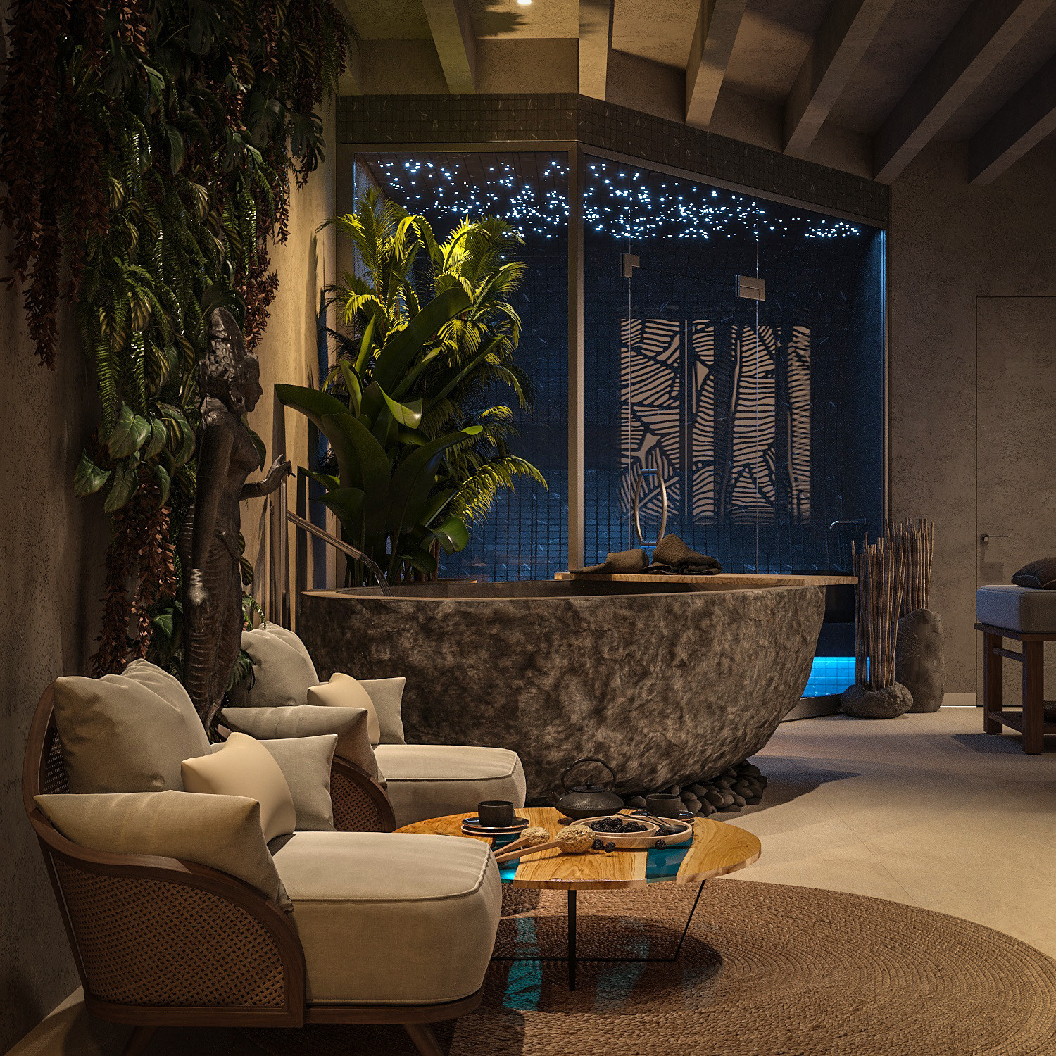 СПА салон Yaroo в г. Благовещенск. Архитектурно-дизайнерское бюро ROOMS