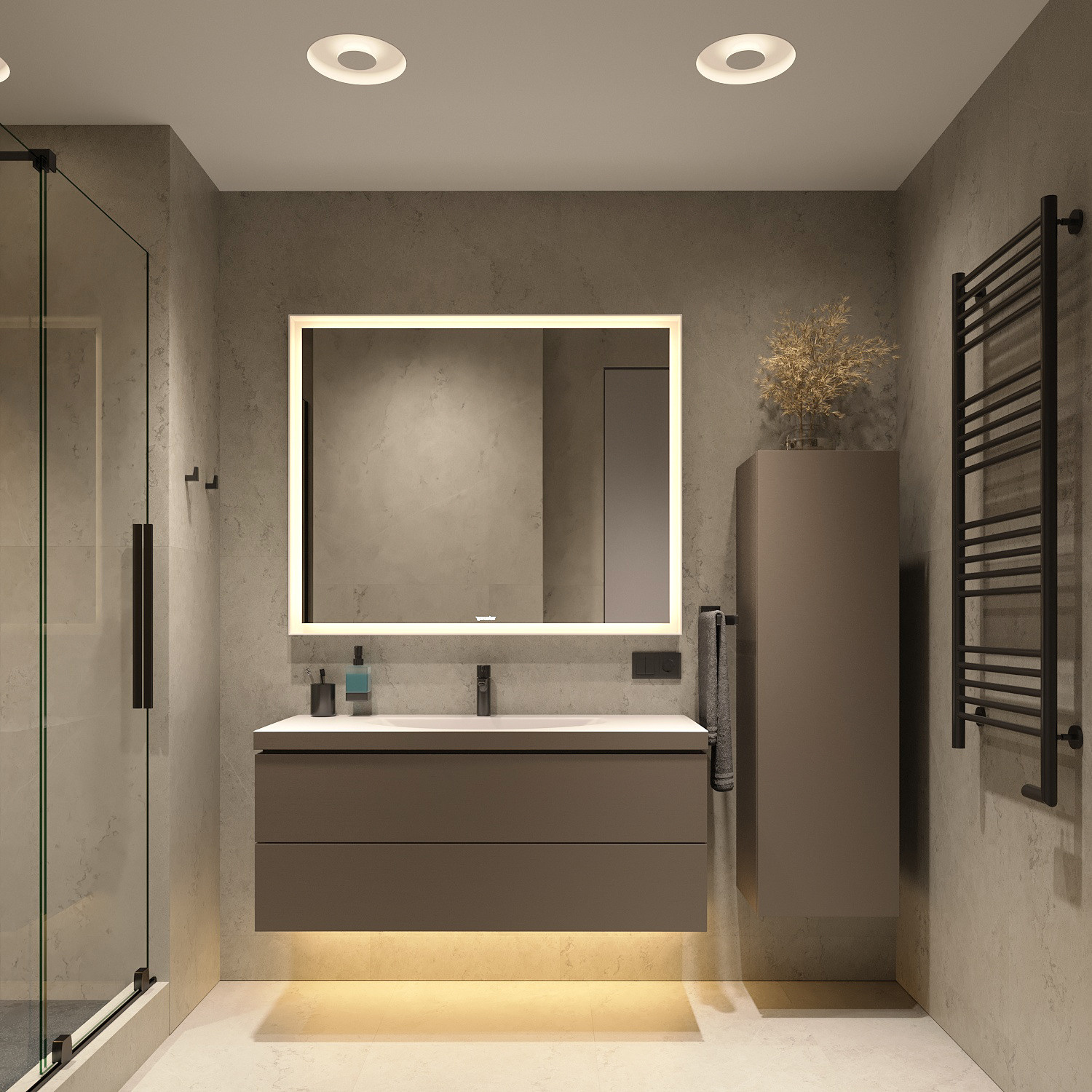 Загородный дом. Свирская. Второй этаж. Архитектурно-дизайнерское бюро ROOMS