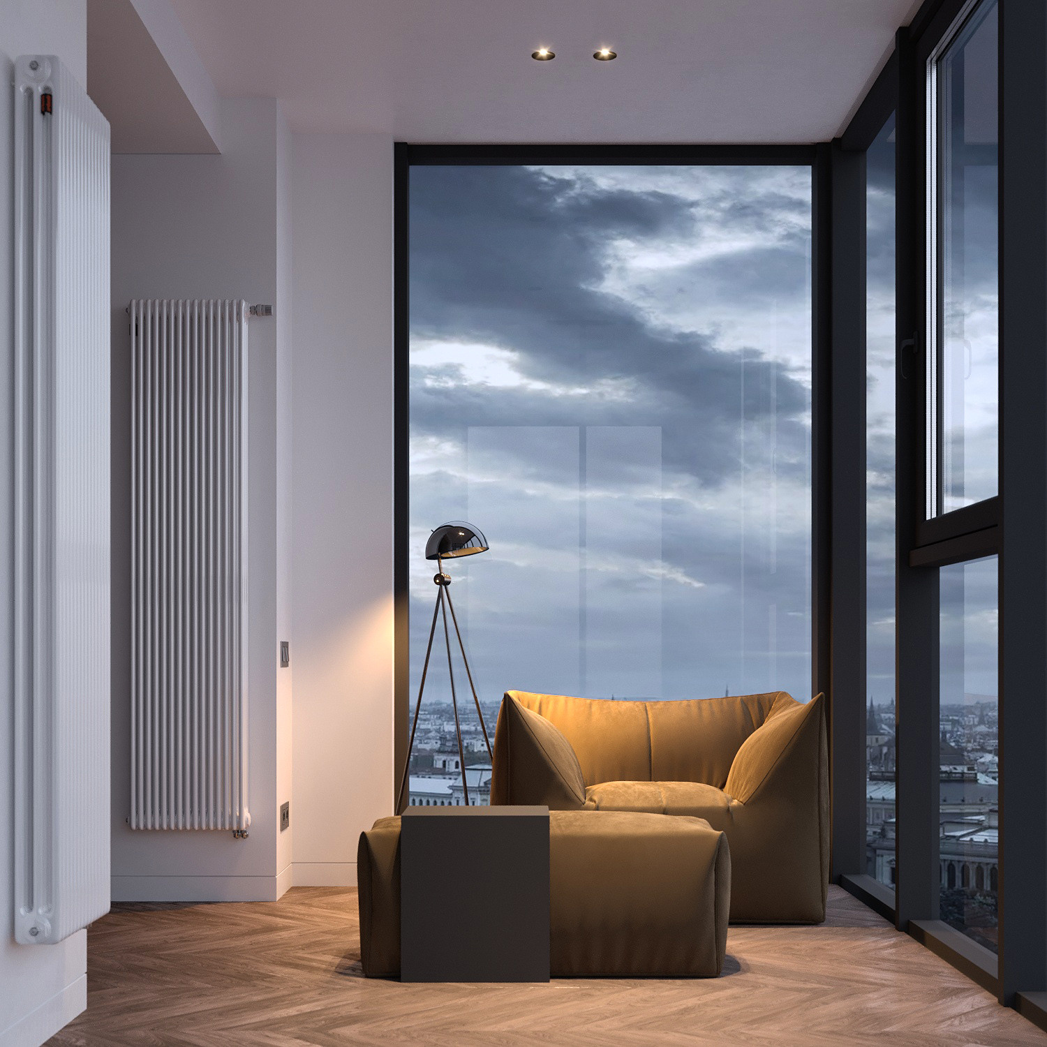 Квартира ЖК Графит Александр Селюжитский. Архитектурно-дизайнерское бюро ROOMS