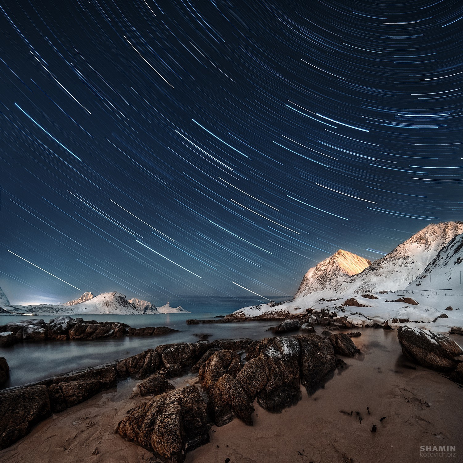 Снимаем звездные треки. Фотограф Константин Шамин
