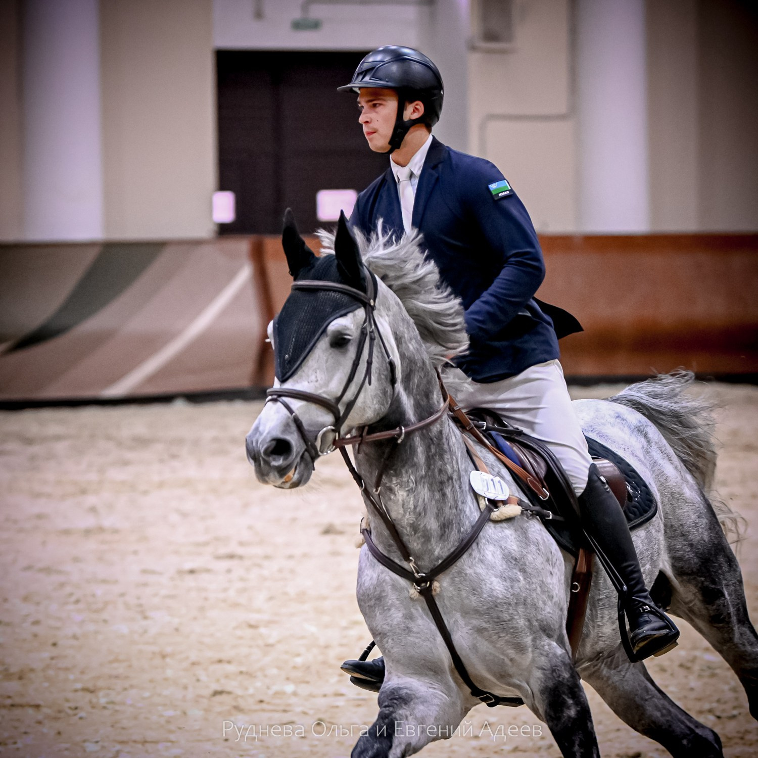 2025.10.25 — КСК Виват, Россия!. ТУРНИРНАЯ КОННАЯ ФОТОГРАФИЯ, Руднева Ольга и Евгений Адеев