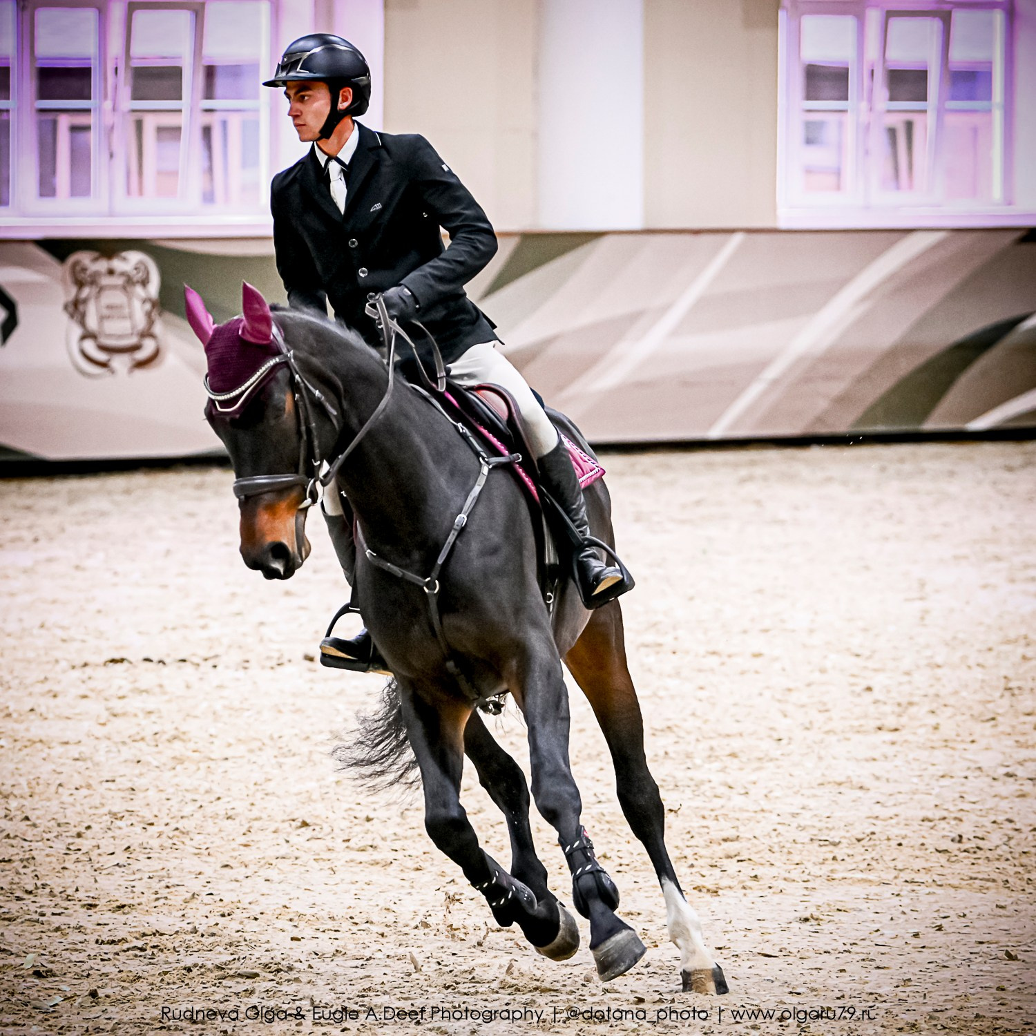 2025.10.26 — КСК Виват, Россия! конкур. ТУРНИРНАЯ КОННАЯ ФОТОГРАФИЯ, Руднева Ольга и Евгений Адеев