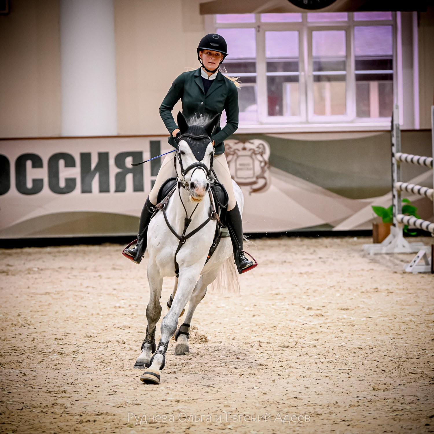 2025.10.25 — КСК Виват, Россия!. ТУРНИРНАЯ КОННАЯ ФОТОГРАФИЯ, Руднева Ольга и Евгений Адеев