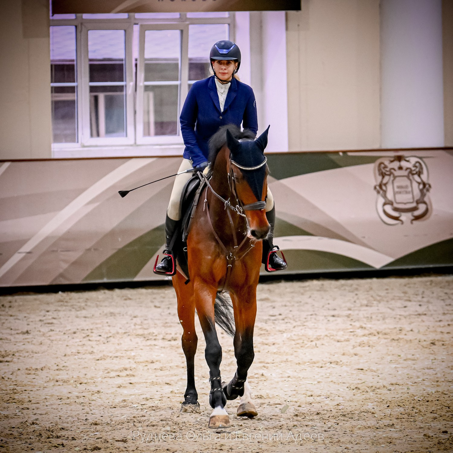 2025.10.25 — КСК Виват, Россия!. ТУРНИРНАЯ КОННАЯ ФОТОГРАФИЯ, Руднева Ольга и Евгений Адеев