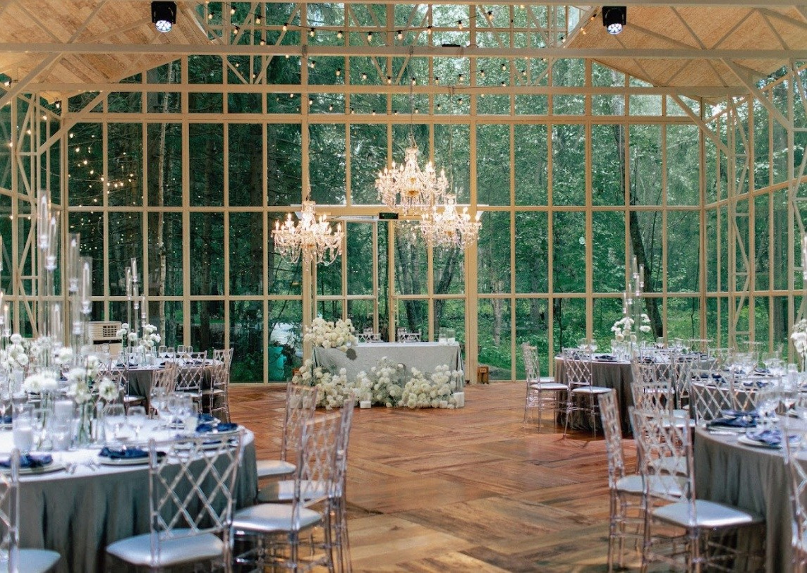 Стеклянные веранды для свадеб в Московской области. Letova Wedding — Свадебный организатор в Москве