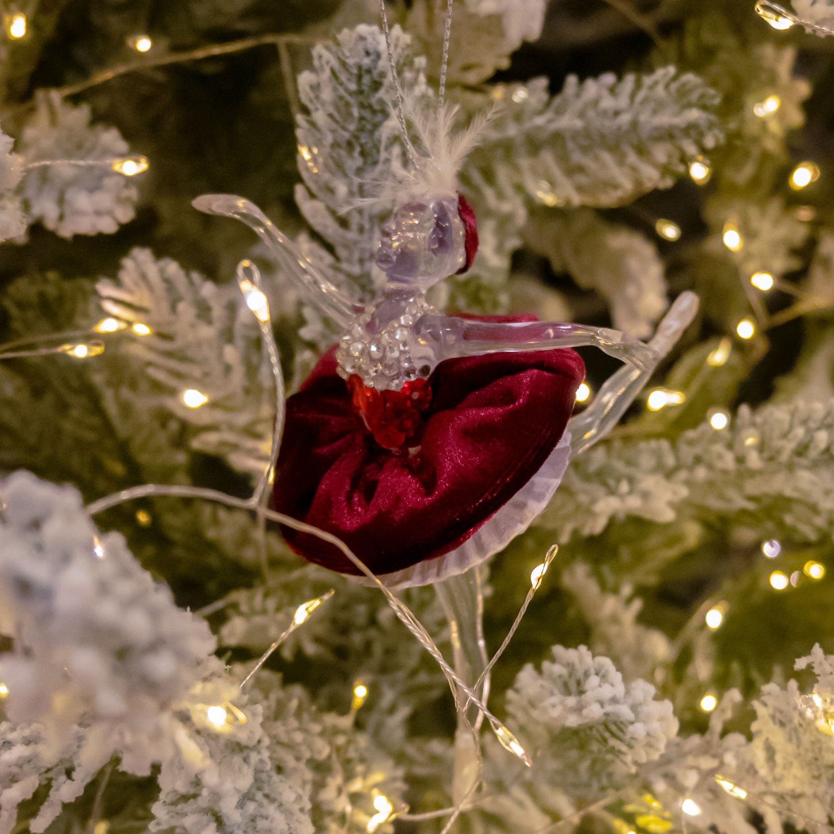 елочные украшения из акрила-3шт