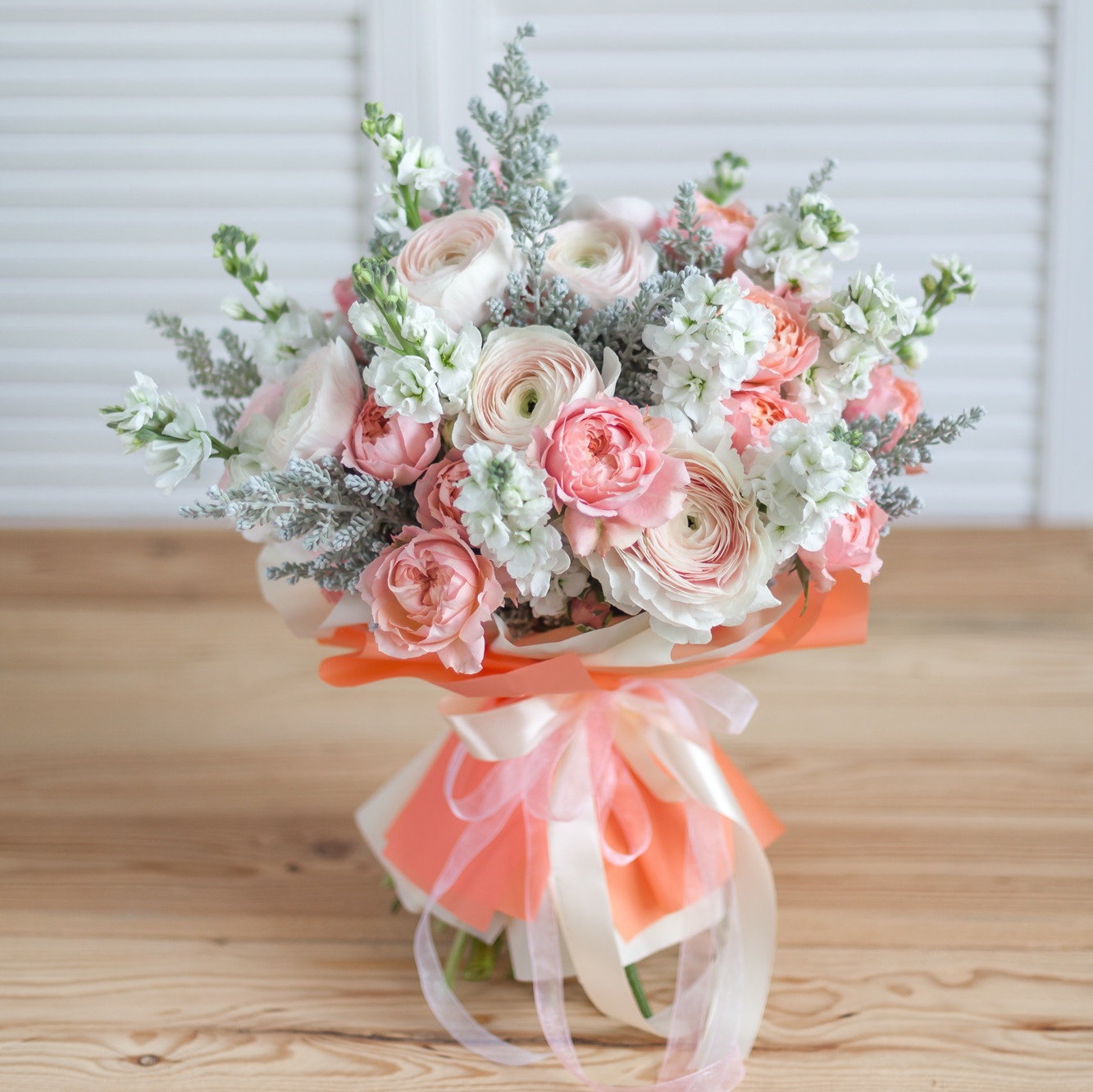 Букет с ранункулюсами. Флорист Маргарита Гладкова