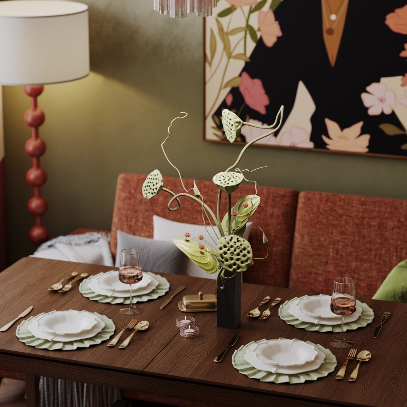 Stone Alina Интерьерная визуализация