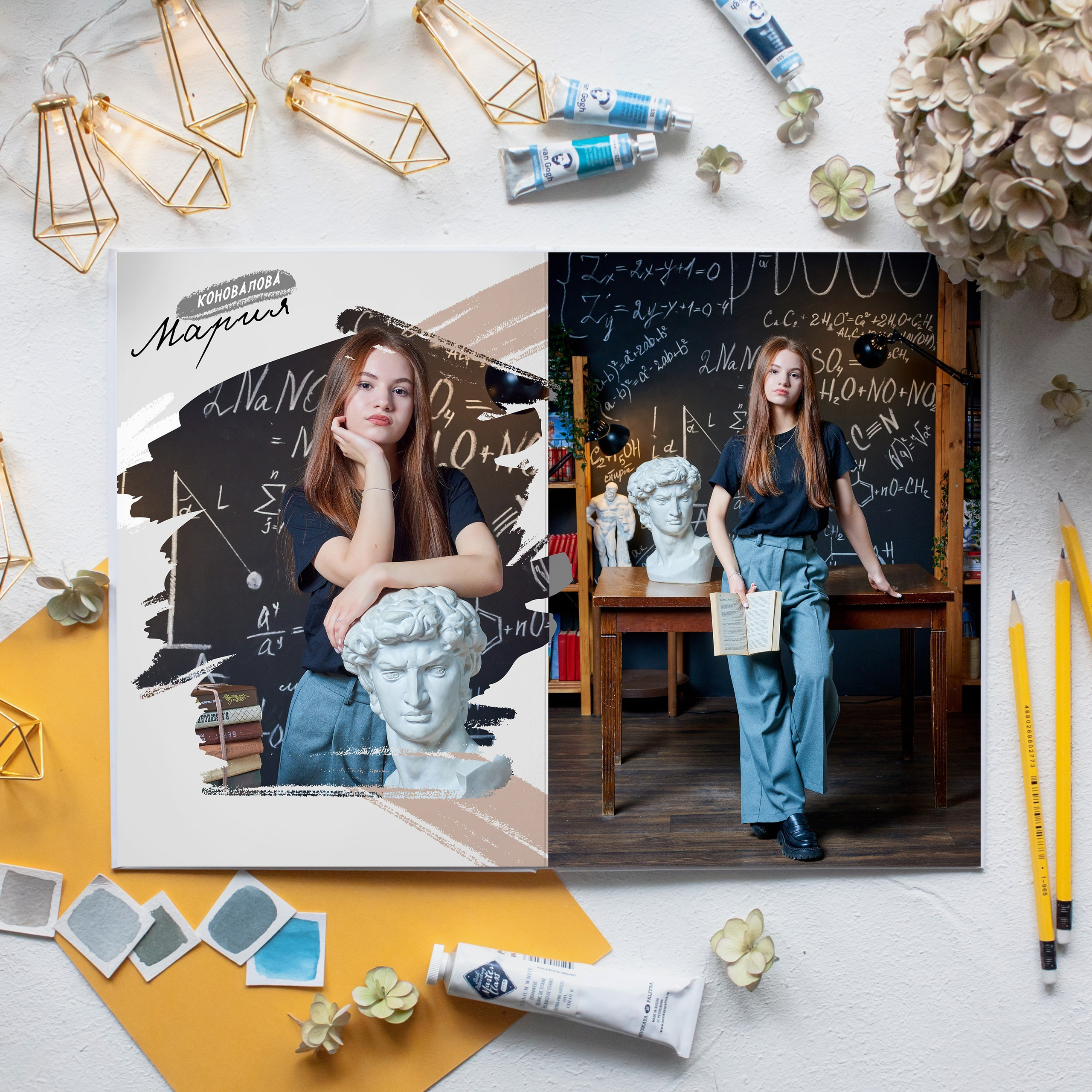 Примеры дизайнов для выпускных альбомов. Выпускные альбомы в Ставрополе