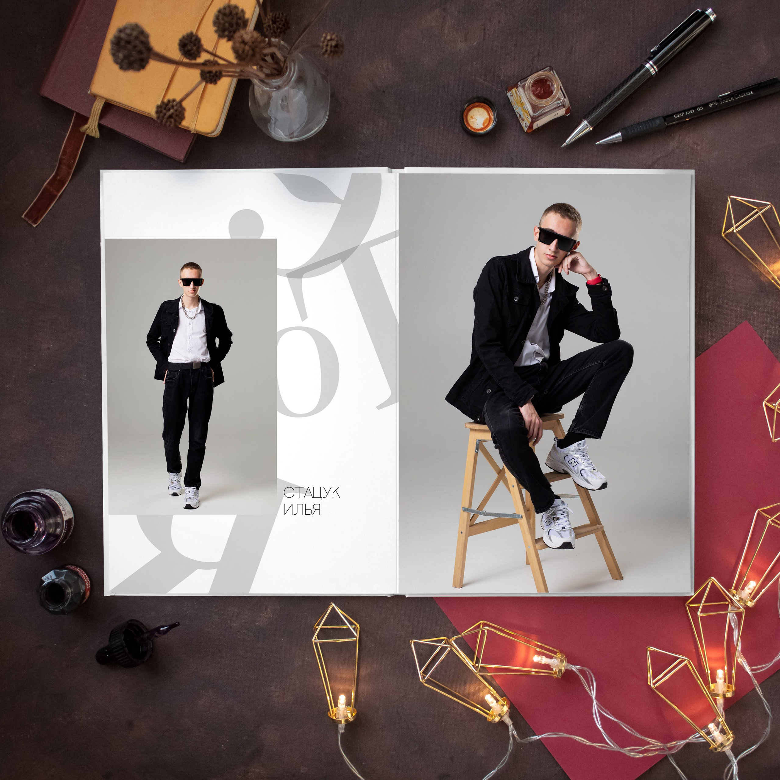 Дизайн «Белый». Выпускные альбомы в Новосибирске фотограф Надежда Ефремова