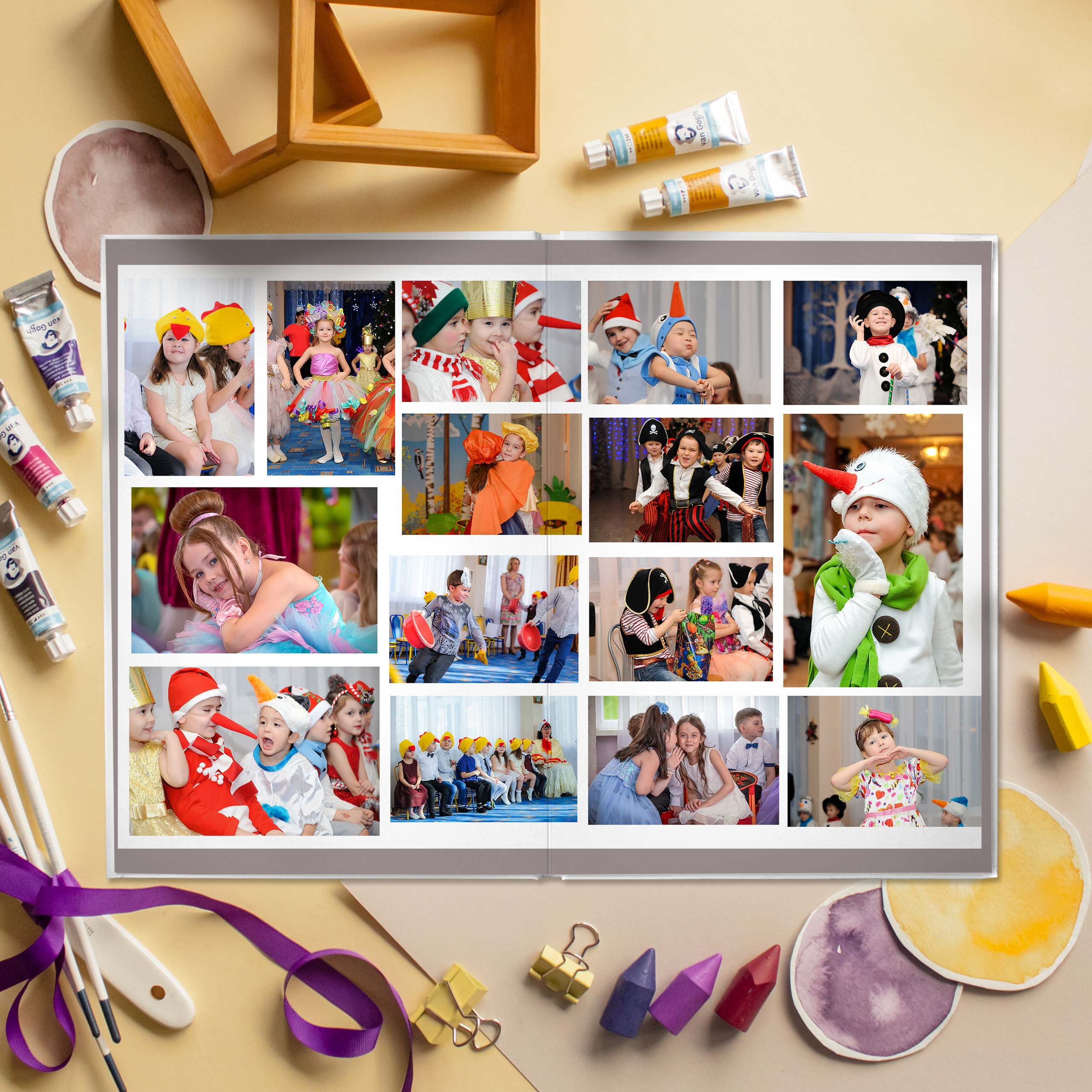 Услуги. Выпускные альбомы для детских садов Санкт-Петербург