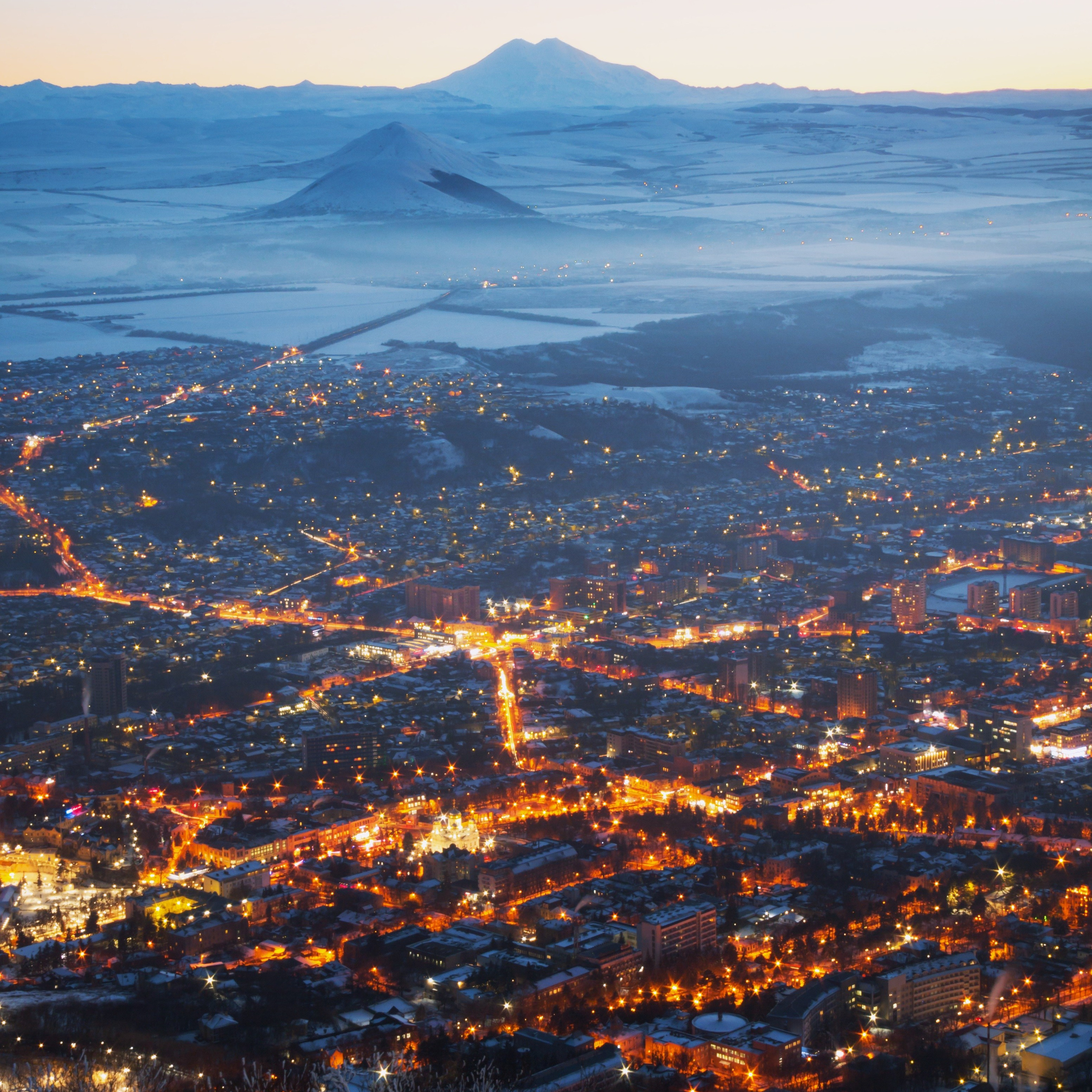 Атмосфера вечернего Пятигорска