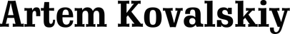 artemkovalskiy.ru