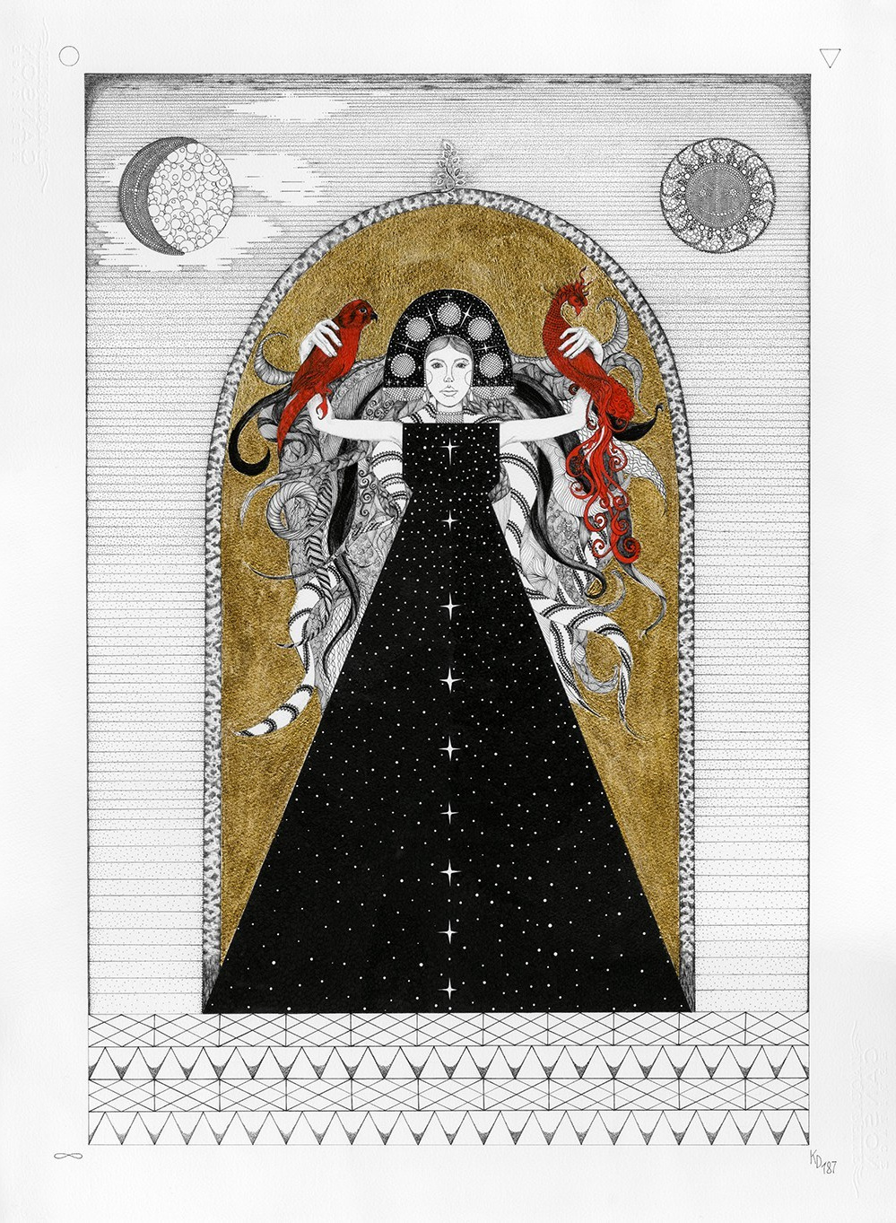 Оживляю рушники. Ksenia Dolinskaya artist