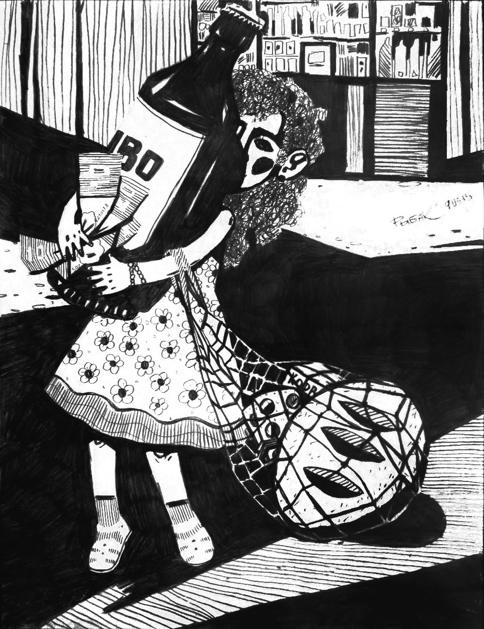 Графика 2015. Художник Рыбак Николай